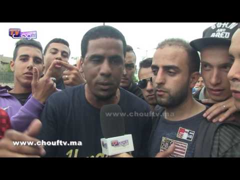 بالفيديو فوضى عارمة أمام مركب محمد الخامس بسباب تذاكر الديربي