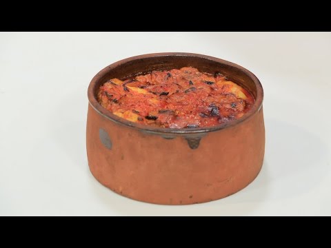 طريقة إعداد طاجن بطاطا مع مكعبات اللحم