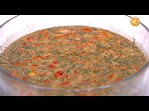 شاهد طريقة إعداد عجة بالحمص