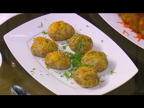 شاهد إعداد وجبة ناجتس مخبوز