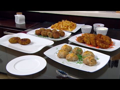 طريقة إعداد ناجتس دجاج ونباتي ومخبوز وبالكينوا