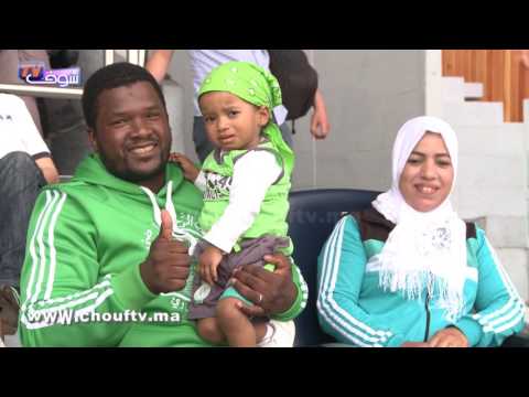 شاهد نايضة مع الجماهير الرجاوية والودادية داخل مركب محمد الخامس