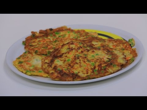 طريقة تحضير ومقادير أومليت خضار