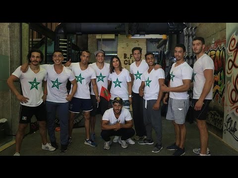 أبطال  نينجا واريور يخاطبون المسؤولين المغاربة