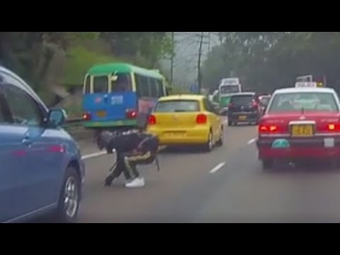 شاهد صيني يتحول إلى بطل لإنقاذه قطة صغيرة