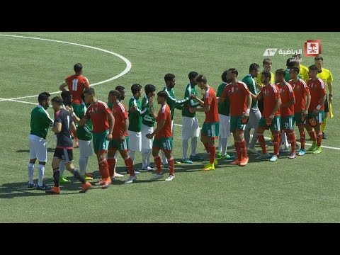 شاهد ملخص مباراة فريقي المغرب والسعودية