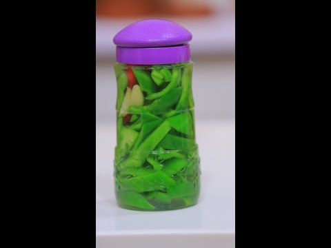 بالفيديو طريقة إعداد ومقادير فلفل رومي مخلّل