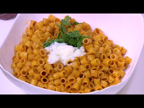 طريقة عمل مكرونة بالقشطة