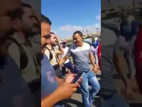 شاهد لحظة الإفراج عن عبد الحق أيت العريف