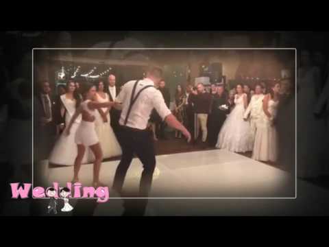 عروس تنزع فستانها وتخطف الأضواء برقصة مذهلة