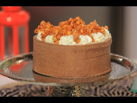 شاهد طريقة إعداد آيس كريم الموكا البيتي بالكروكان