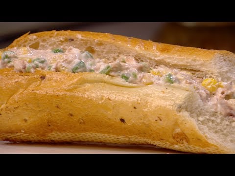 شاهد طريقة إعداد ساندوتش تونة بالذرة الحلوة