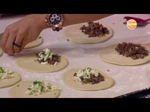 عجينة سمبوسك بحشوات متنوعة