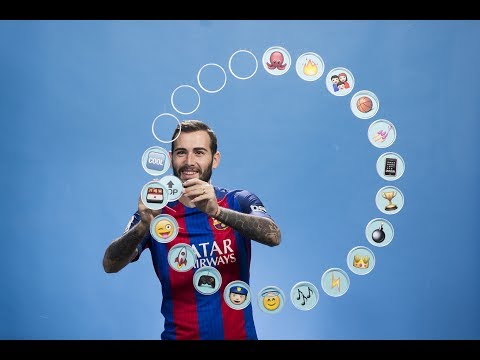 شاهد نجم برشلونة يصف الفريق الكتالوني بـ الأيموشن