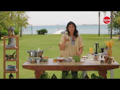 طريقة عمل مكرونة بالبروكلي والمشروم وعين جمل