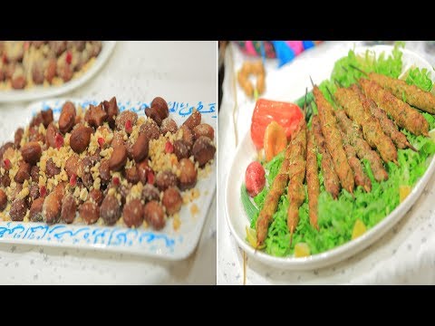 طرق إعداد كفتة دجاج وقراقيش بالشوكولاتة وسلطة زبادي