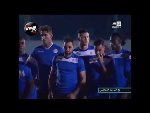 شاهد أخر إستعدادات الوداد لمواجهة الأهلي المصيرية