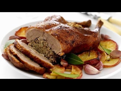 طريقة إعداد صدر البط مع صلصة التفاح