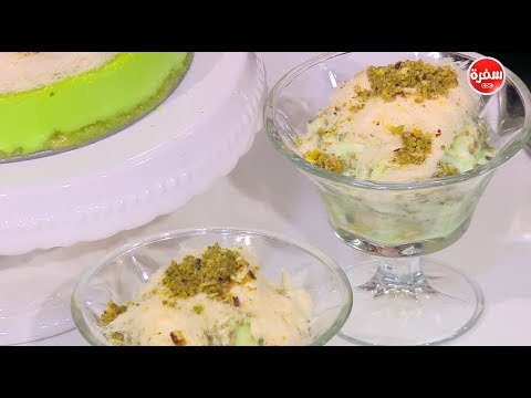 بالفيديو طريقة إعداد ومقادير أكواب أيس كريم بالفستق وحلاوة الشعر