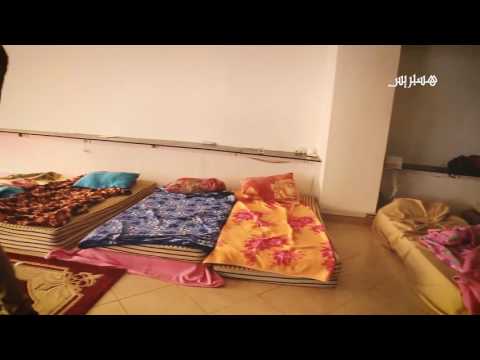 شاهد لحظة اقتحام مقر نقابة الاتحاد العام للشغالين