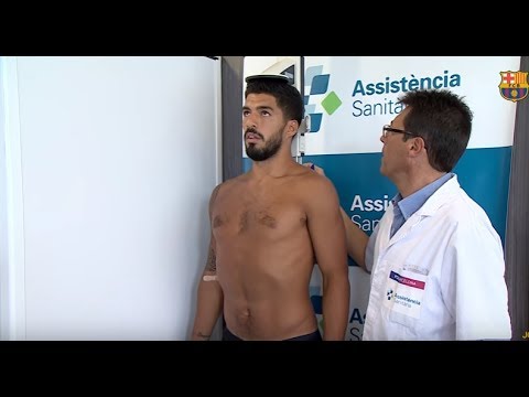 شاهد اجتياز لاعبي برشلونة للفحوصات الطبية