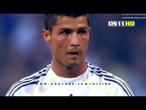 شاهد أول مباراة رسميه لكريستيانو رونالدو مع ريال مدريد