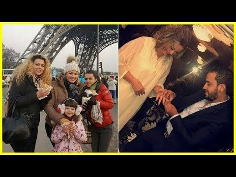 شاهد فنان مغربي يتزوج من أرملة وأم لثلاثة أطفال