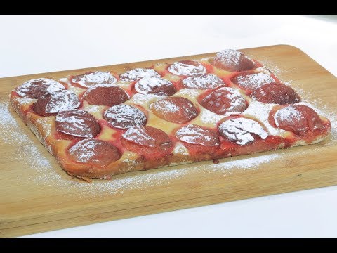 شاهد طريقة إعداد فطيرة البرقوق