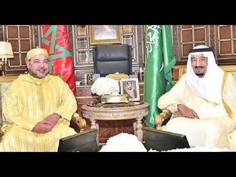 الملك محمد السادس يزور خادم الحرمين الشريفين