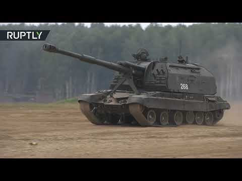 استعراض للأسلحة الثقيلة في معرض الجيش 2017 في موسكو