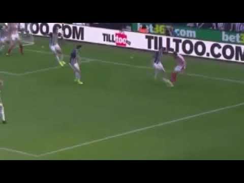 شاهد  مراوغة مميزة من رمضان صبحي للاعب ويست برومتش