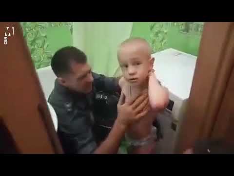 لعبة الاستغماية تتسبب في حشر طفل داخل غسالة أتوماتيك