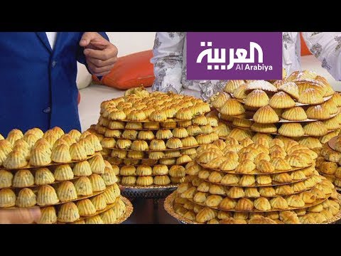 شاهد المعمول من أشهر الحلويات التي تقدم في عيد الأضحى