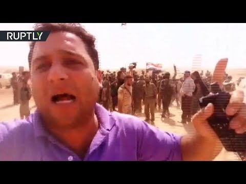 شاهد احتفالات الجنود السوريين بإنجازتهم