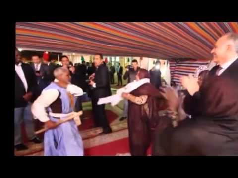 شاهد رقصة مزوار بالداخلة