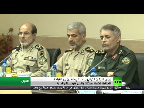 شاهد مناورات إيرانية عراقية على حدود كردستان