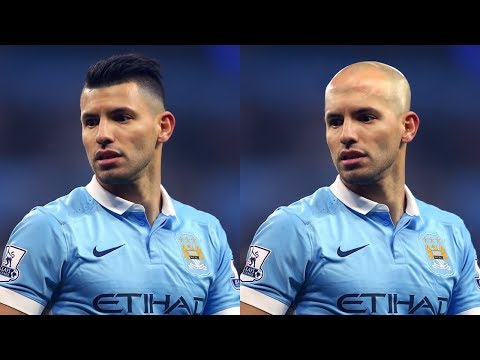 بالفيديو ماذا لو كان أشهر نجوم كرة القدم صلع شاهد كيف يبدو مظهرهم