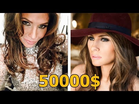 أمريكية تخضع لـ9 عمليات تجميل لتشبه ميلانيا ترامب