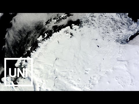 حفرة ضخمة بحجم أيرلندا تظهر في القارة الجنوبية تحير العلماء