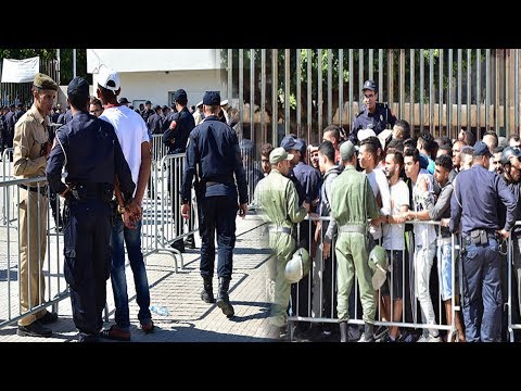 شاهد فوضى وسوء تنظيم في دونور قبل مباراة الوداد