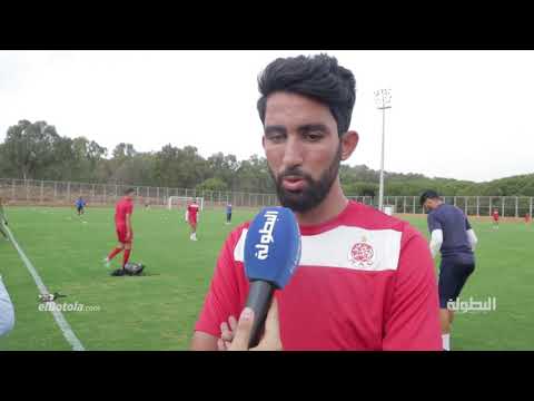 شاهد صلاح الدين السعيدي يعتمد على المساندة الجماهيرية لتخطي الخصم الجزائري