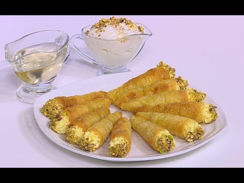 طريقة إعداد كون الكنافة