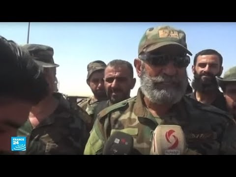 شاهد مقتل قائد اللواء 104 العميد عصام زهر الدين في دير الزور