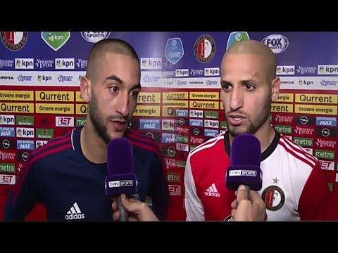 شاهد تصريحين مثيرين لكريم الأحمدي وحكيم زياش