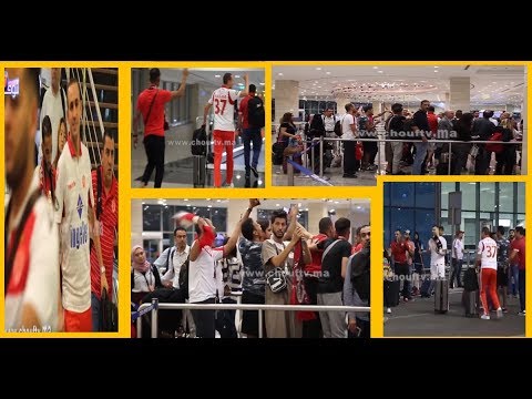 بالفيديو  حماس كبير لجماهير الوداد استعدادا لمباراة الأهلي