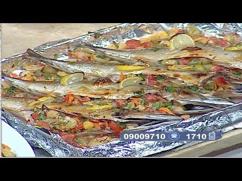 شاهد طريقة إعداد الأرز الأحمر والبني مع سمك ماكريل بالبطاطس