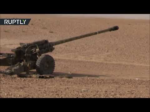 غارات جوية وقصف مدفعي على داعش في البوكمال