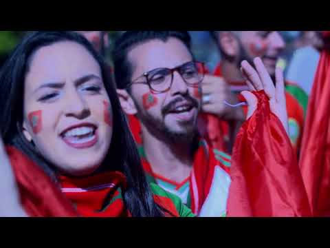 شاهد الاحتفال بصعود المنتخب المغربي