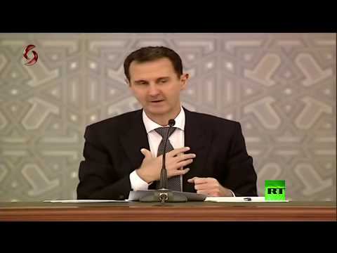 شاهد كلمة للرئيس السوري بشار الأسد في أحدث ظهور