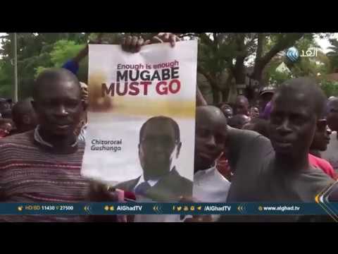 مظاهرات حاشدة في زيمبابوي